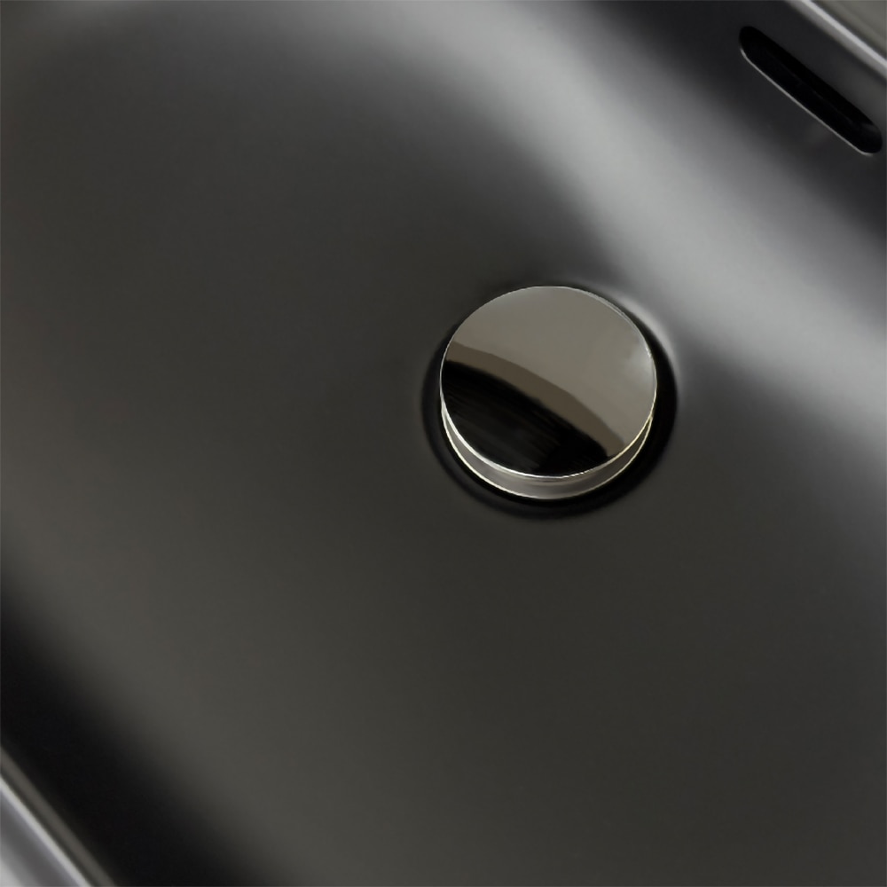 Lavoar incorporabil GoodHome Cavally, rasina, 80 x 45 cm, negru