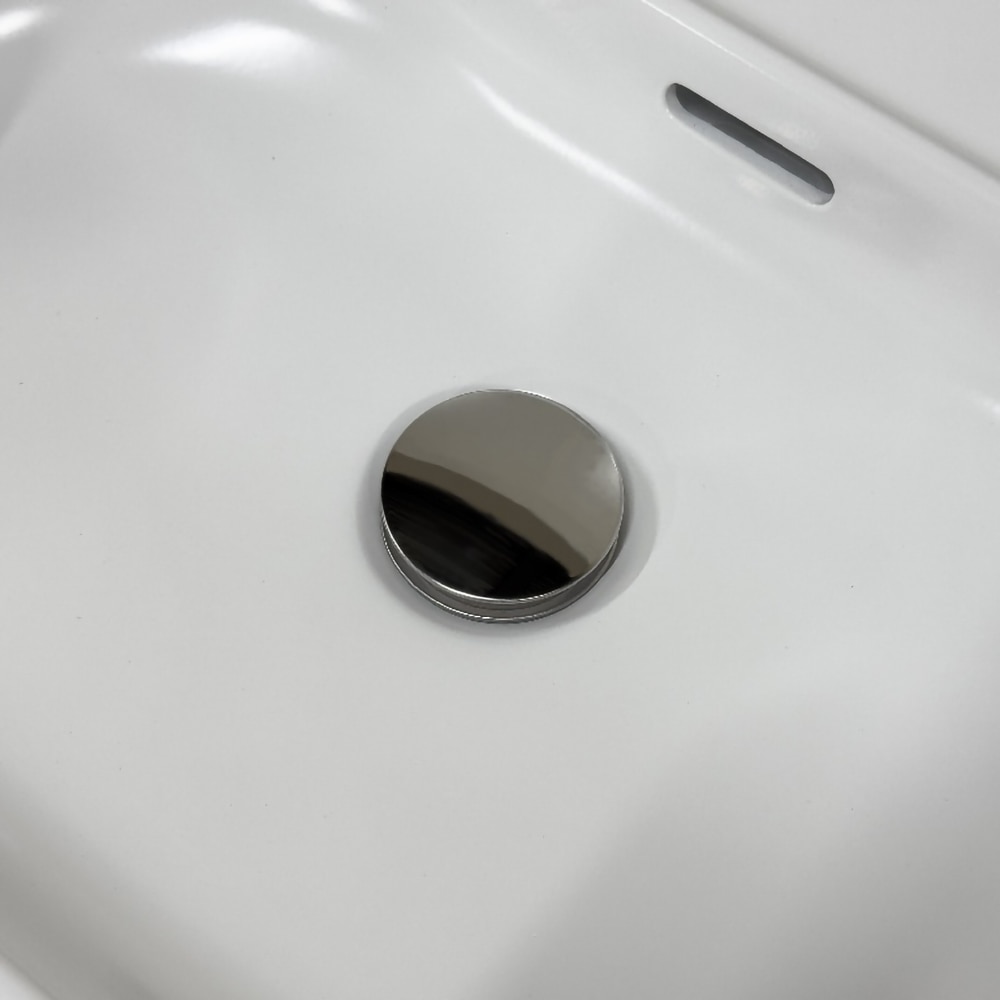 Lavoar incorporabil GoodHome Cavally, rasina, 80 x 45 cm, alb