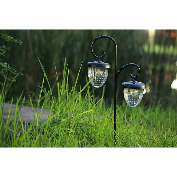 Lampa solara FLINK FK-LS-23230-D2, 1.5 lumeni, IP44, negru