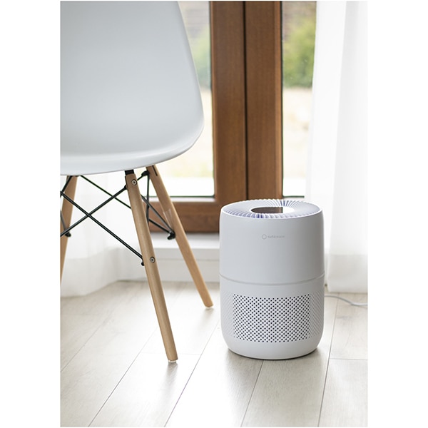 Purificator aer TURBIONAIRE D20AD, 3 trepte viteza, Hepa, Timer, alb