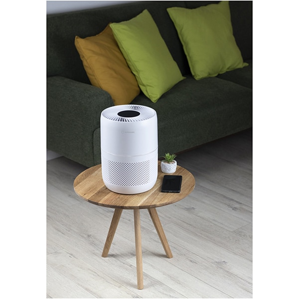 Purificator aer TURBIONAIRE D20AD, 3 trepte viteza, Hepa, Timer, alb