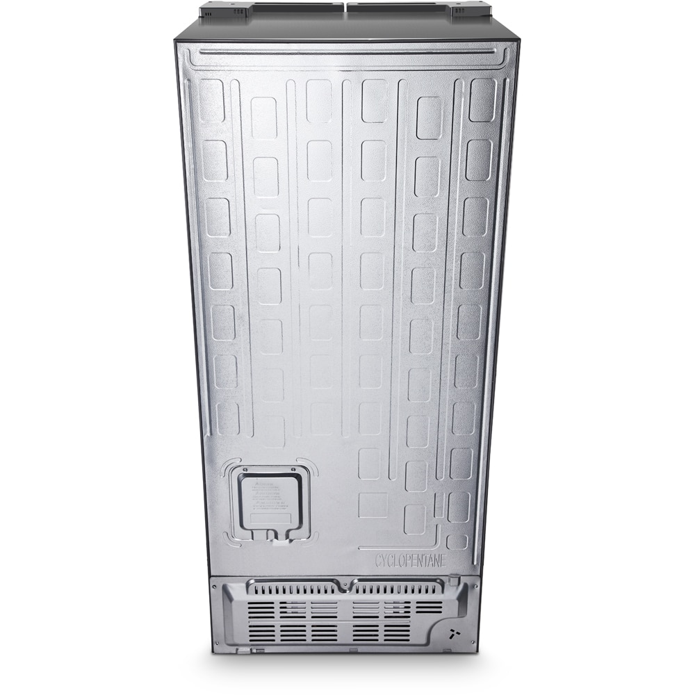 Side by Side HISENSE RF540N4WIE, Total No Frost, 480 l, H 182 cm, Clasa E, Dozator apa, inox