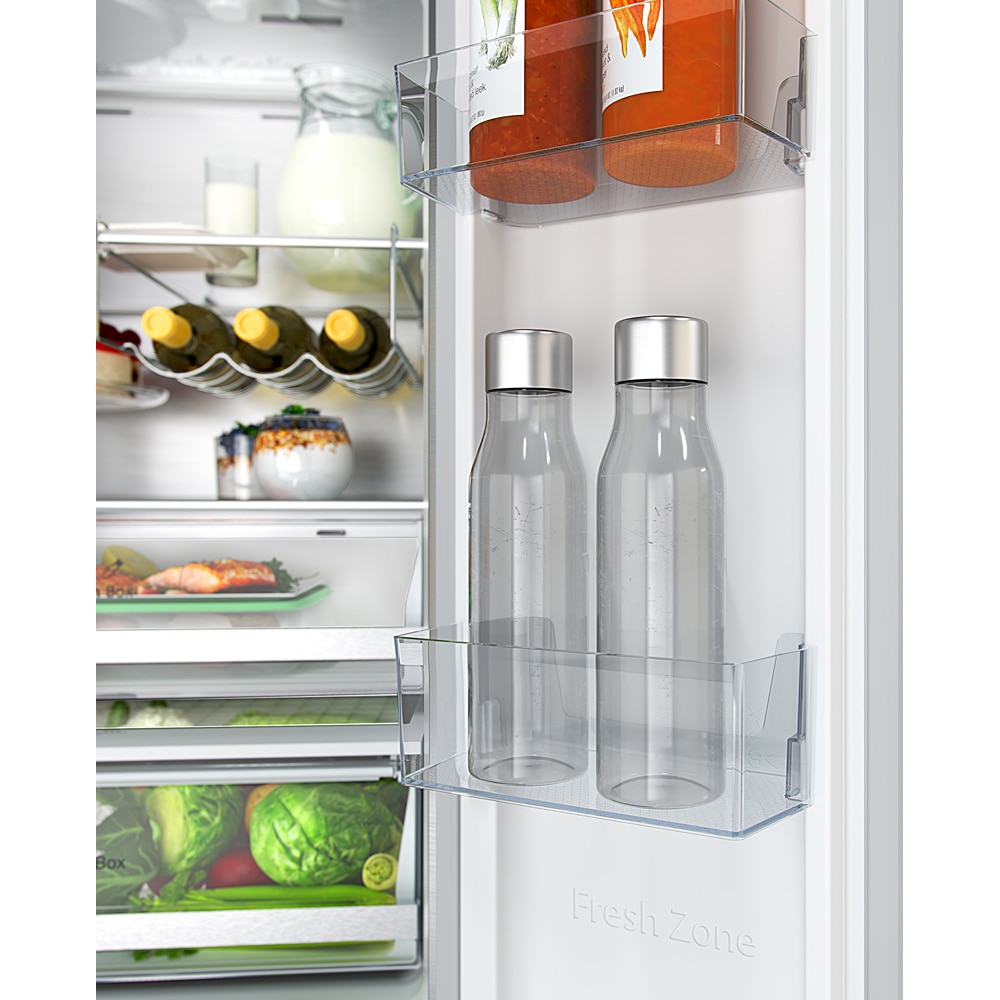 Side by Side HISENSE RF632N4AFE1, Total No Frost, 485 l, H 200 cm, Clasa E, Wi-Fi, negru