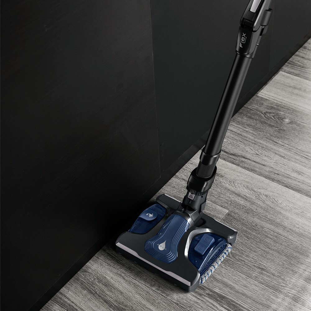 Aspirator vertical ROWENTA X-Force Flex 15.6 RH99G1WO, 0.9l, 32.4V, autonomie max 80 min, negru-maro