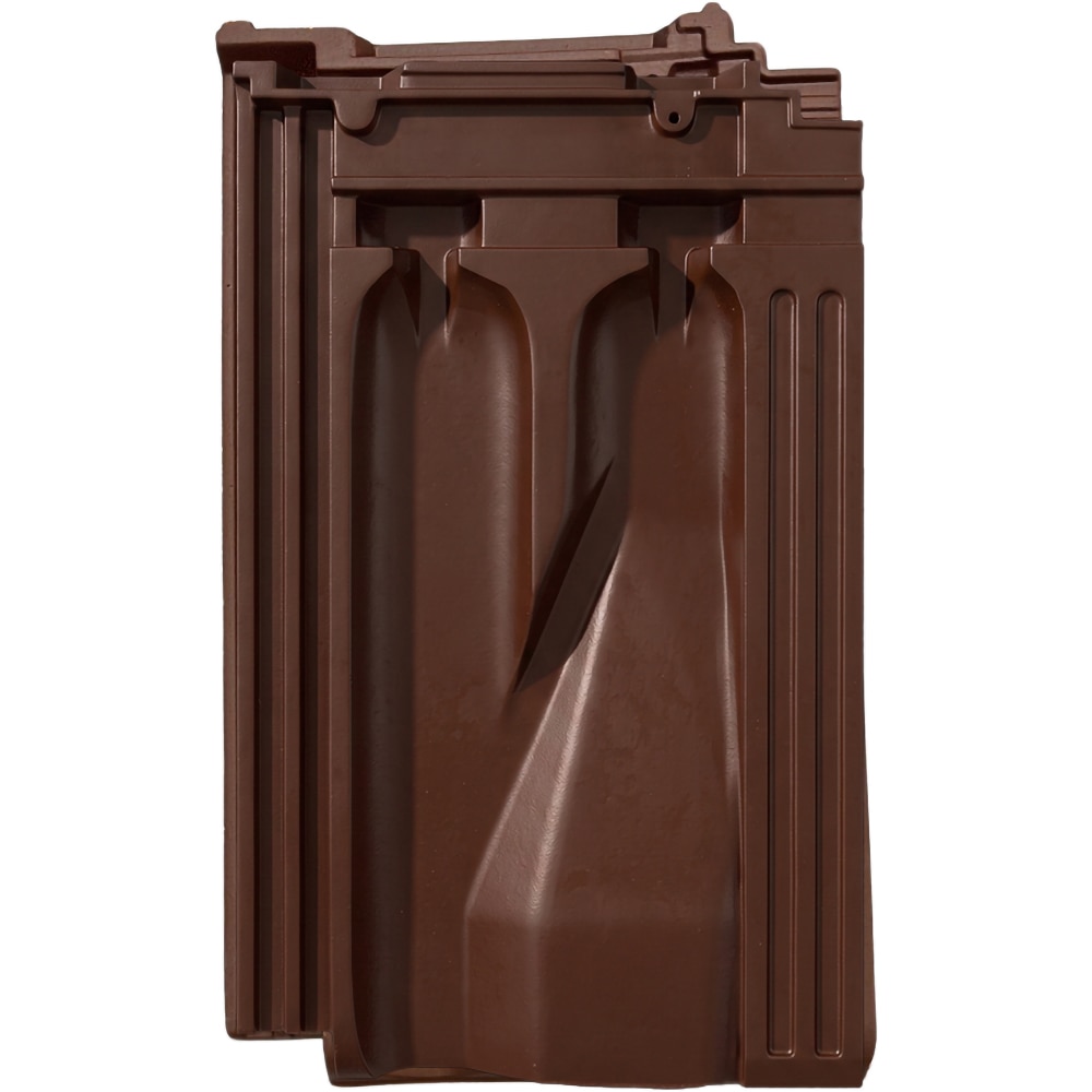 Tigla ceramica aerisire LEIER Francia, 49.2 x 29.5 cm, maro