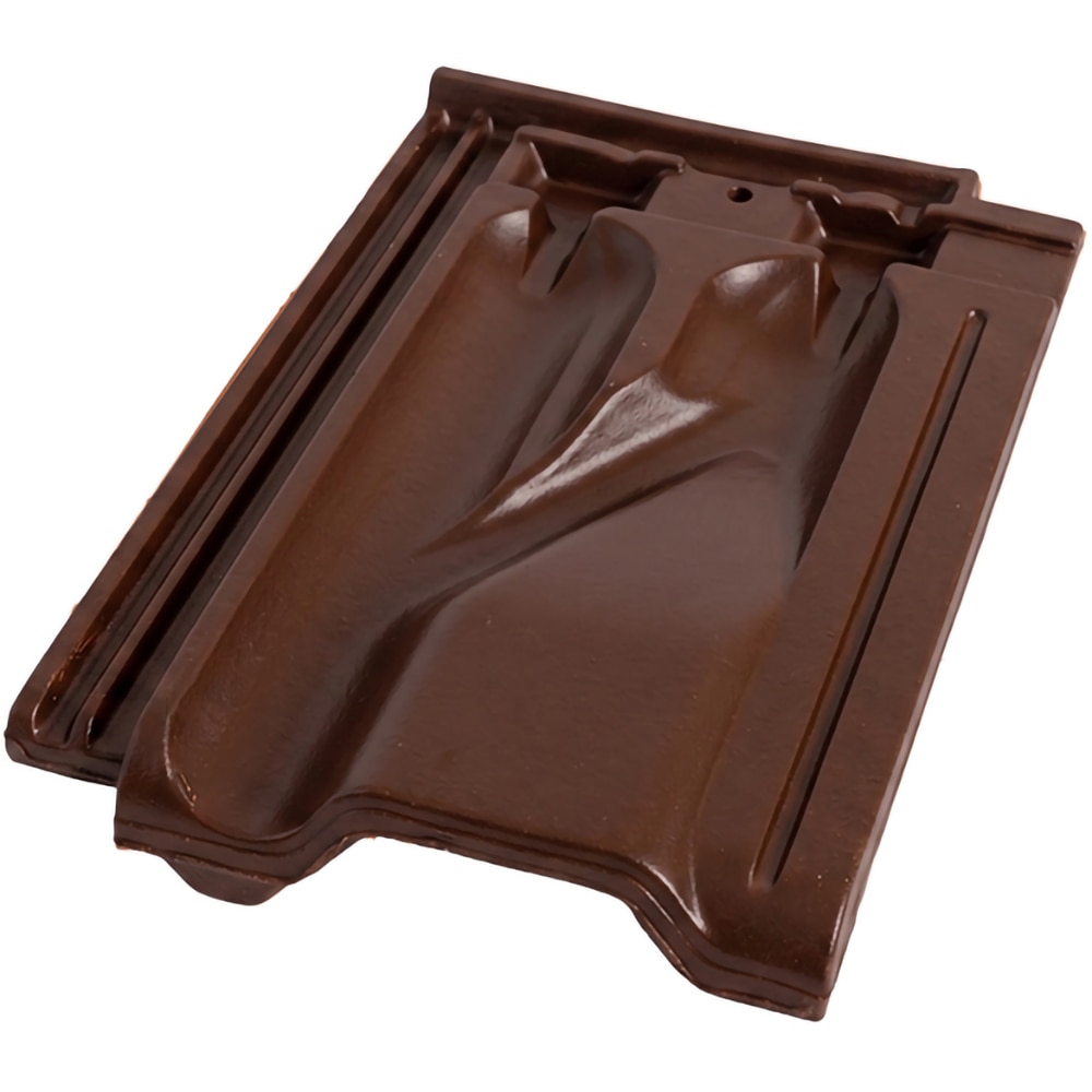Tigla ceramica aerisire LEIER Marsilia, 39 x 24 cm, maro