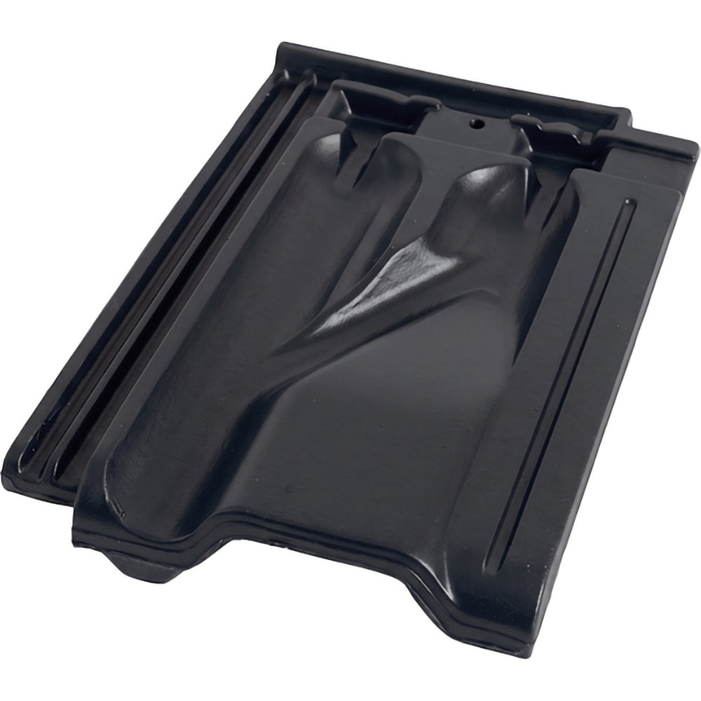 Tigla ceramica aerisire LEIER Marsilia, 39 x 24 cm, negru antracit