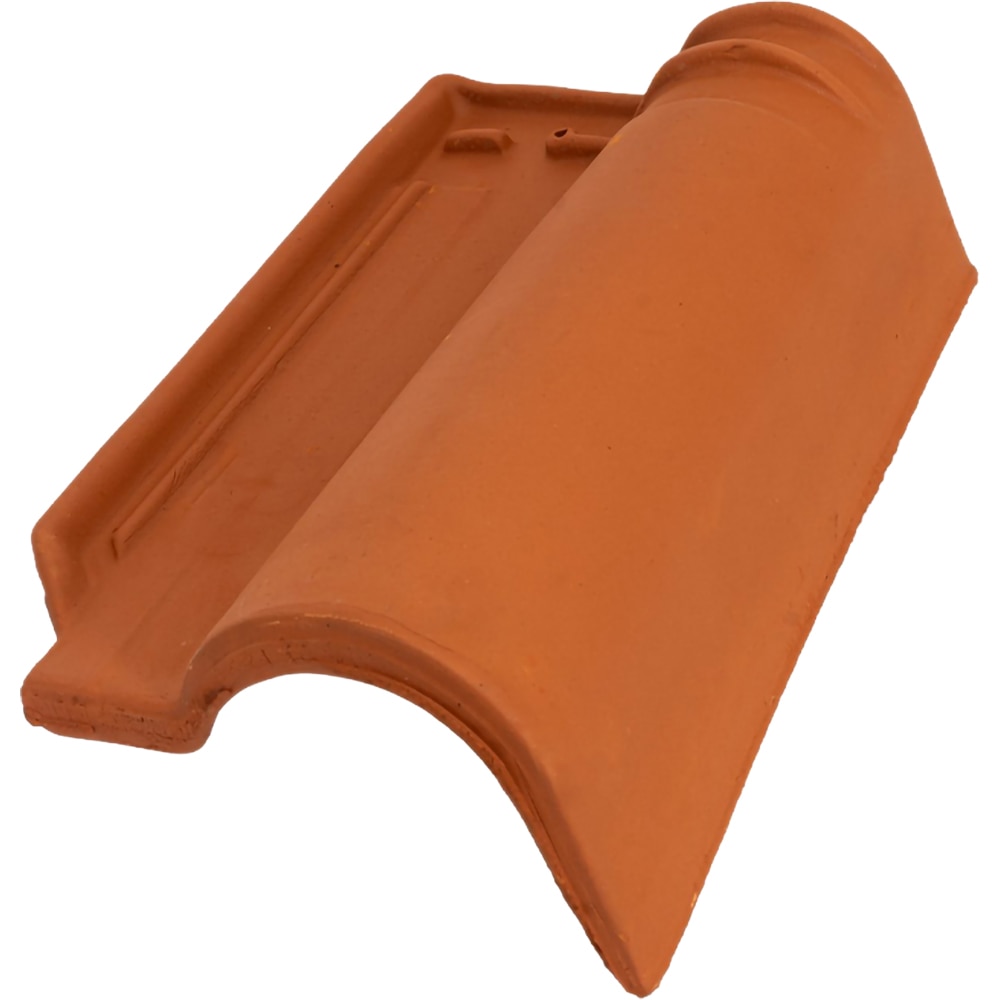 Tigla ceramica laterala dreapta LEIER Portugheza, 39 x 25 cm, caramiziu