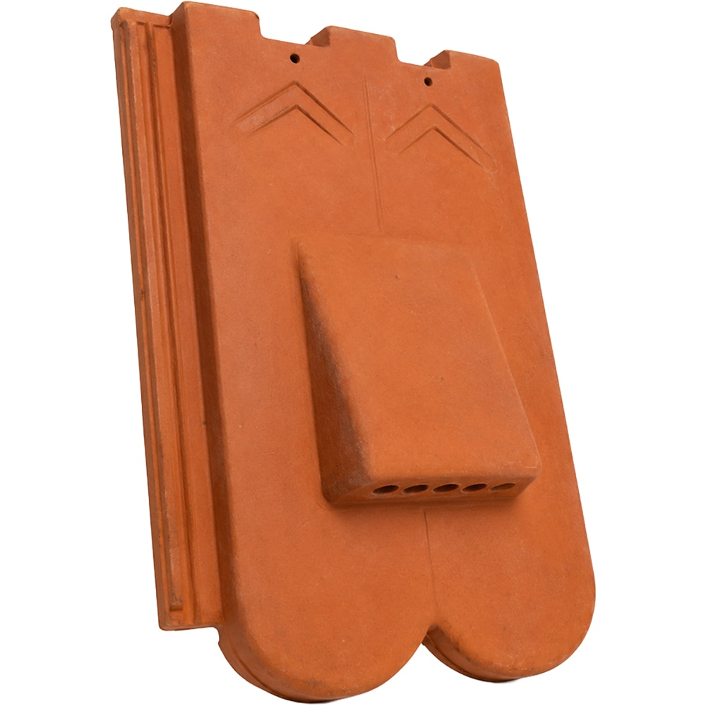 Tigla ceramica aerisire LEIER Bavaria Duo, 44.5 x 29.2 cm, caramiziu