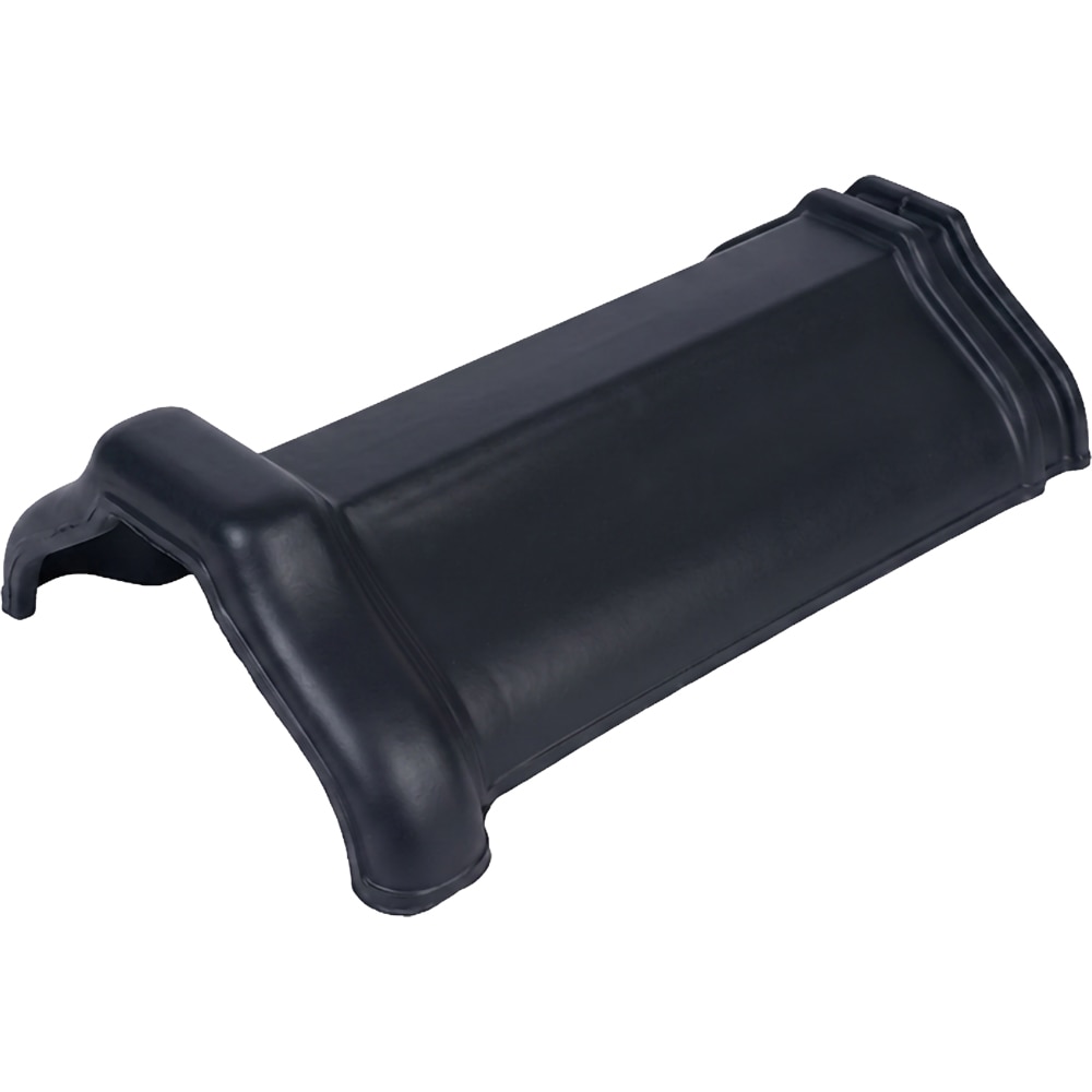 Coama clasica LEIER, antracit (RAL 9005), 12 mm, 38 x 25.5/19 cm