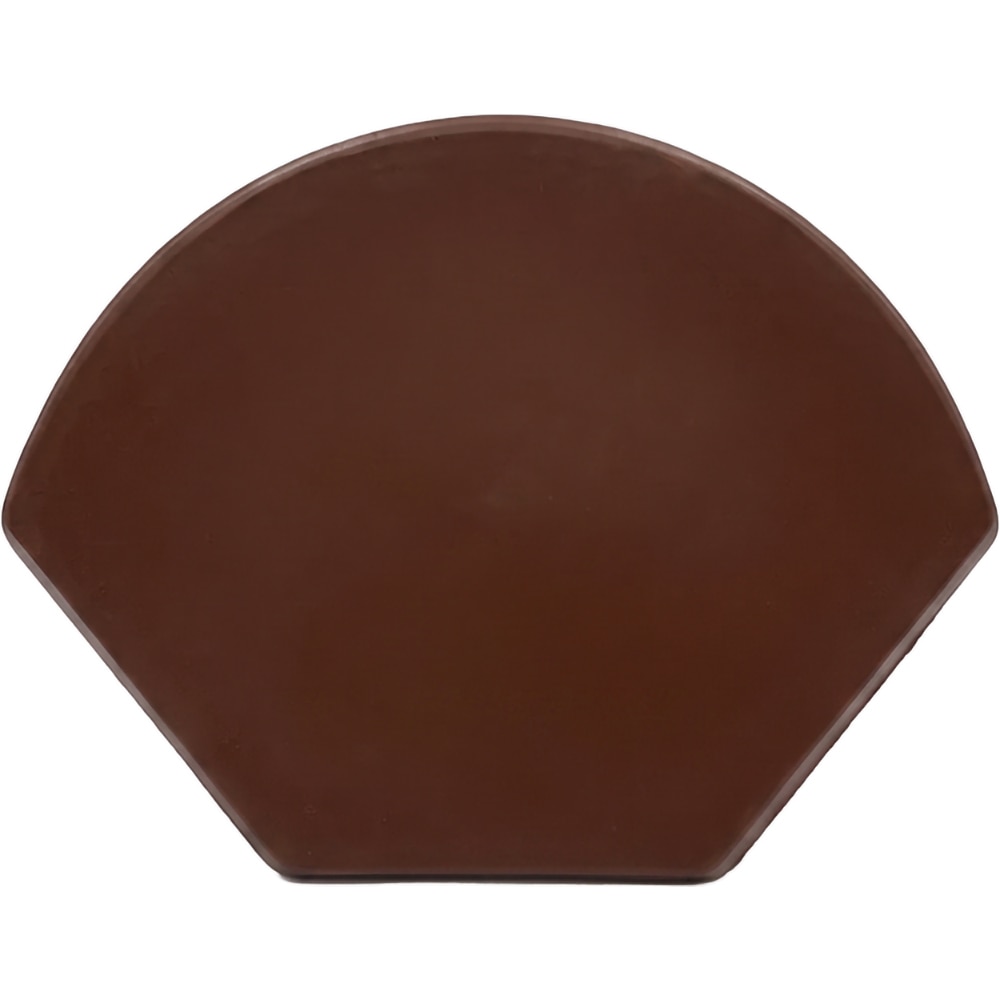 Element inchidere coama mare LEIER, latura mare, maro (RAL 8015), 12 mm, 23 x 18 cm