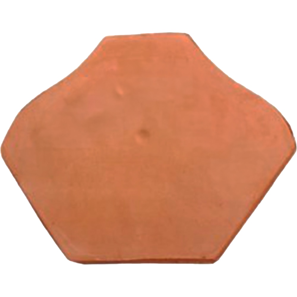 Element inchidere coama mare LEIER, latura mare, caramiziu (RAL 8004), 12 mm, 23 x 18 cm