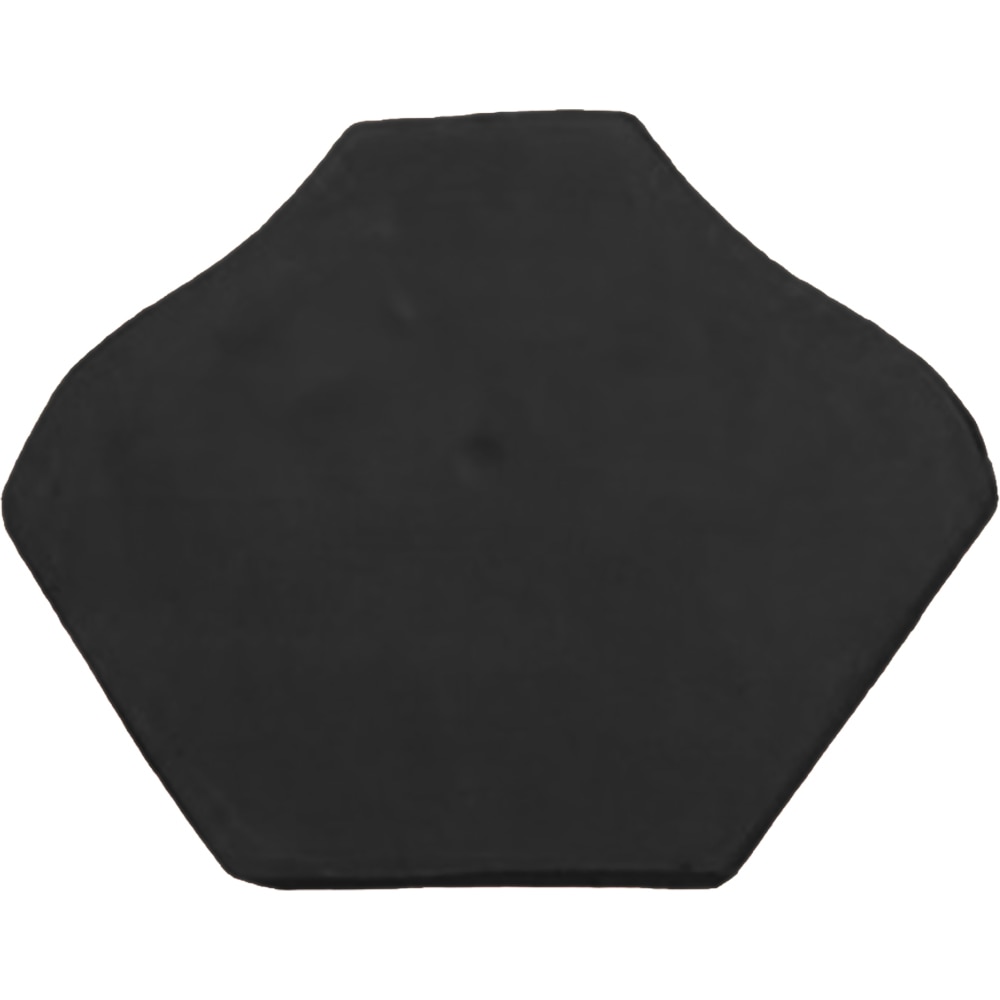 Element inchidere coama mare LEIER, latura mare, antracit (RAL 9005), 12 mm, 23 x 18 cm