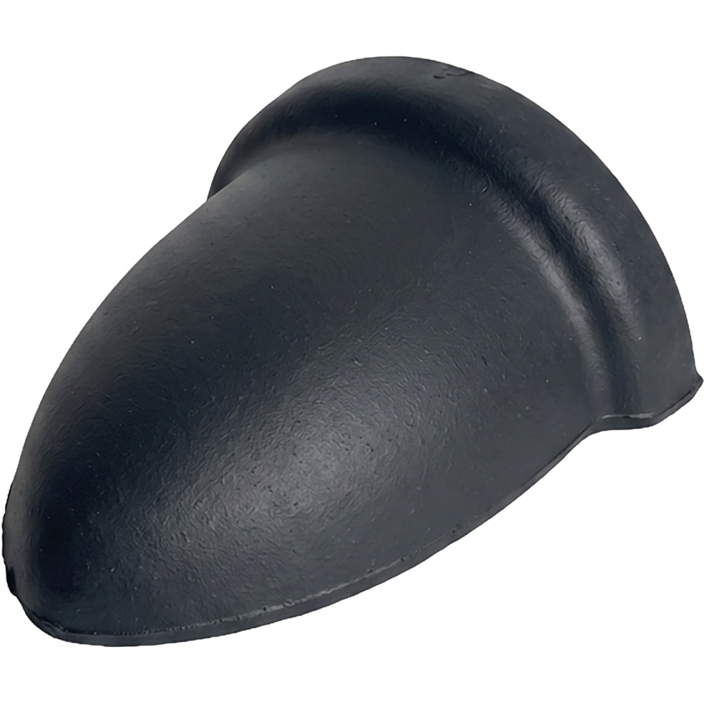 Element inchidere coama mare LEIER, latura mica, antracit (RAL 9005), 12 mm, 30 x 28 cm
