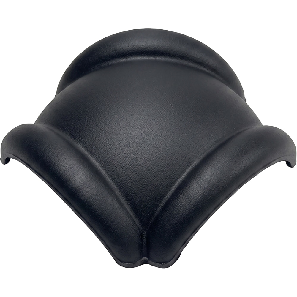 Ramificatie coama in 3 ape LEIER, antracit (RAL 9005), 12 mm, 40 x 30 cm