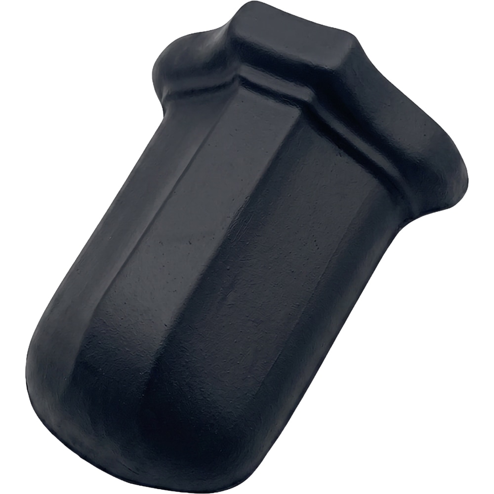 Element inchidere coama clasica LEIER, latura mica, antracit (RAL 9005), 12 mm, 31 x 25.5/19 cm