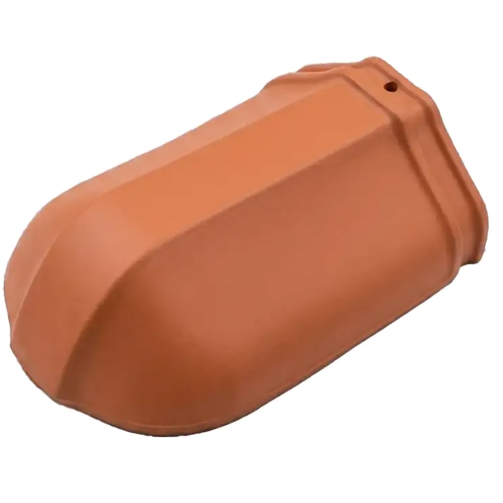 Coama de inceput pentru coama clasica LEIER, caramiziu (RAL 8004), 12 mm, 30.5 x 22.5 cm