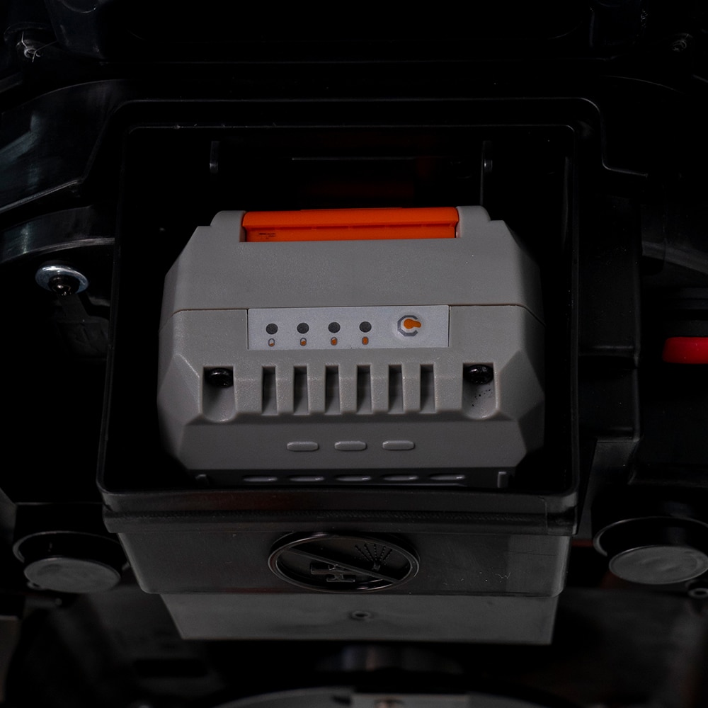 Robot de tuns iarba RURIS RXR1550, 5Ah, 1500mp, inaltime taiere 20-60mm