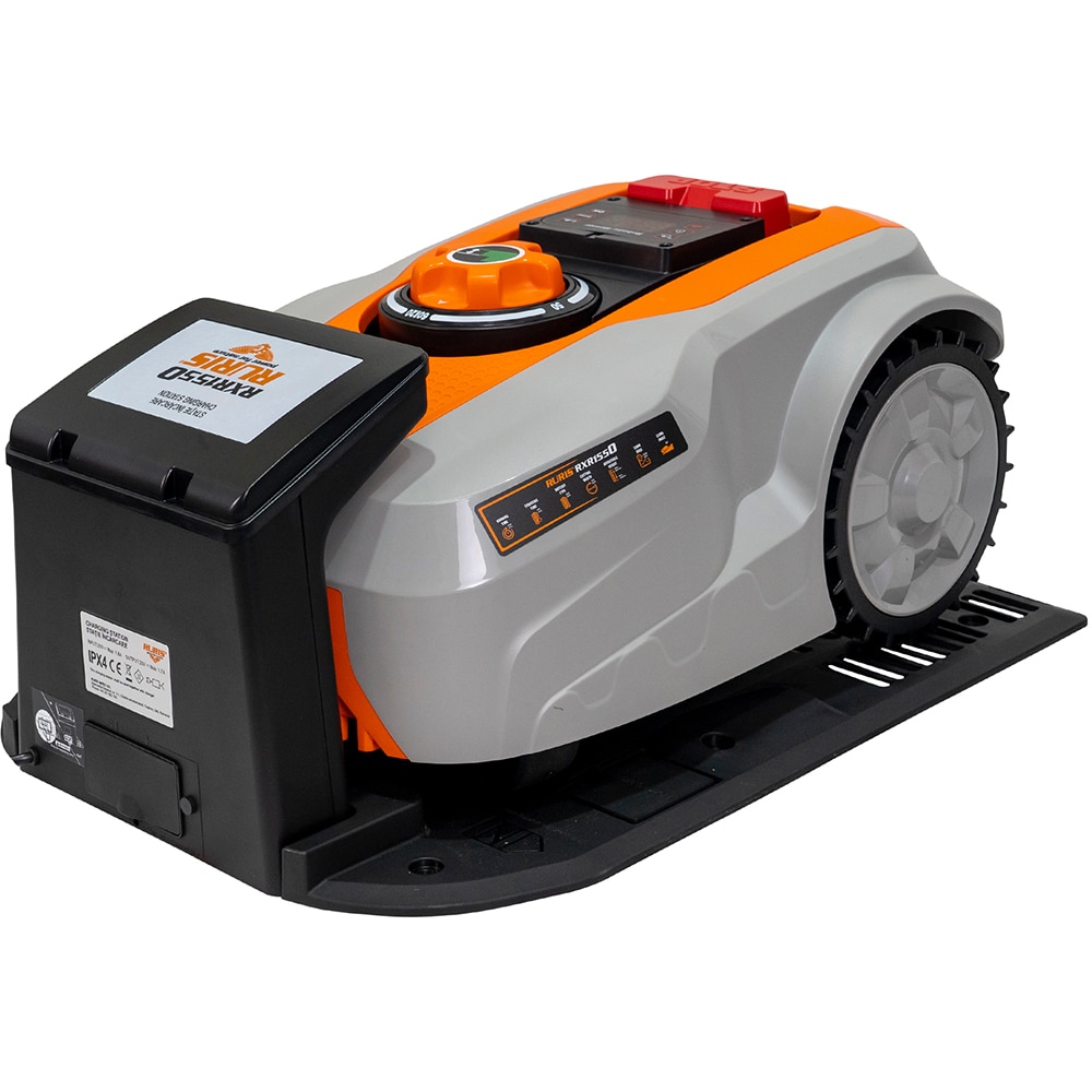 Robot de tuns iarba RURIS RXR1550, 5Ah, 1500mp, inaltime taiere 20-60mm