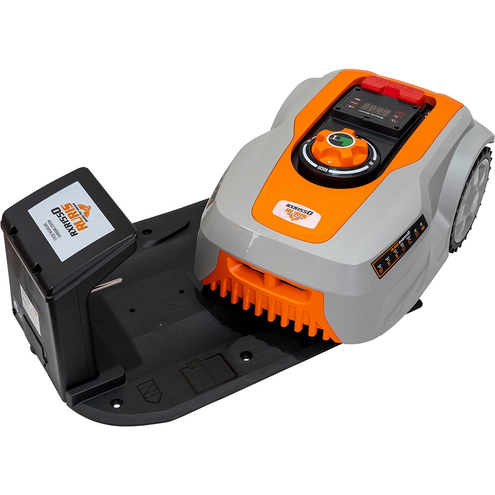Robot de tuns iarba RURIS RXR1550, 5Ah, 1500mp, inaltime taiere 20-60mm
