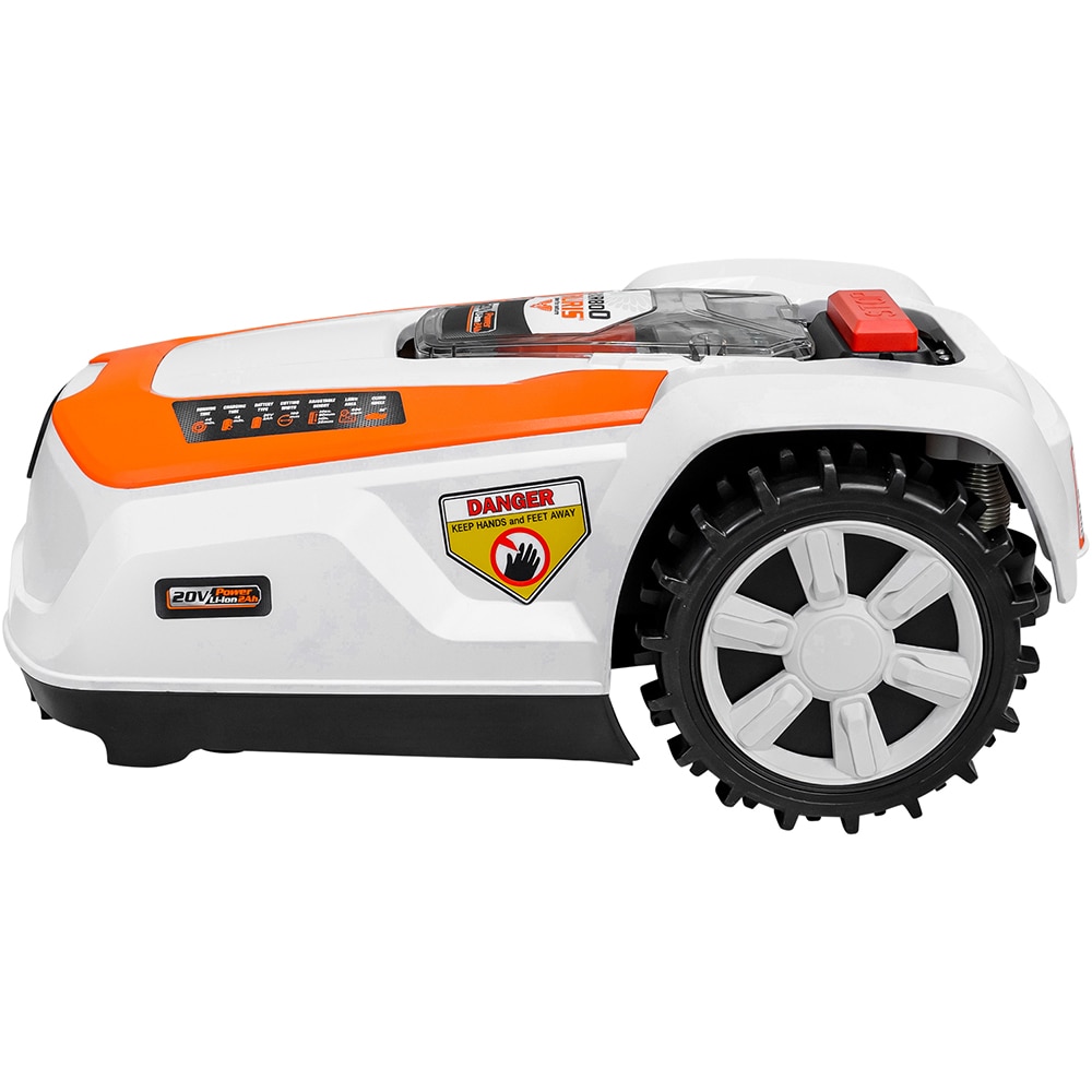 Robot de tuns iarba RURIS RXR800, 2Ah, 800mp, inaltime taiere 25-60mm