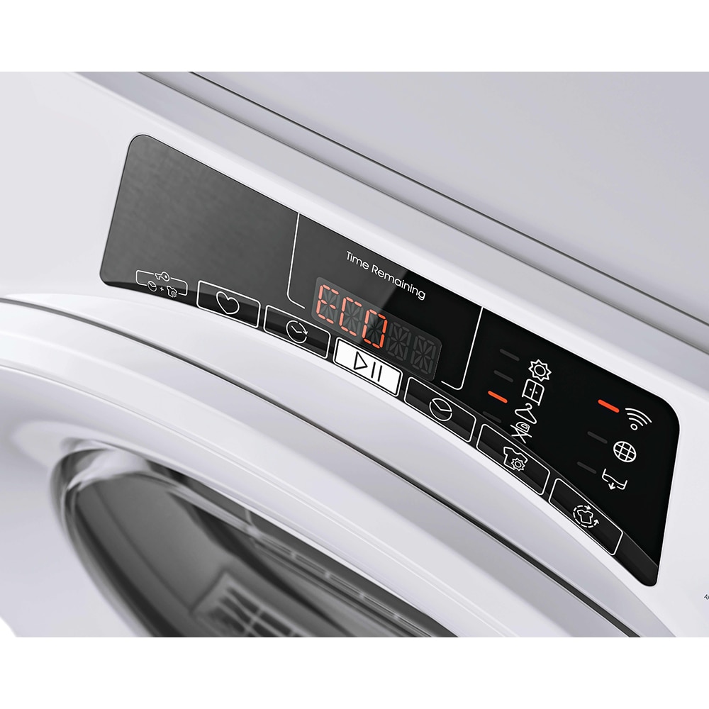 Uscator de rufe CANDY RO EH9N2TE-S, Pompa de caldura, 9 kg, 14 programe, Clasa D, Wi-Fi, alb