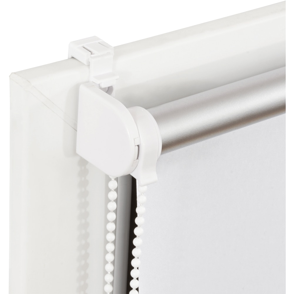 Roleta zi/noapte, 41 x 140 cm, poliester, alb-transparent