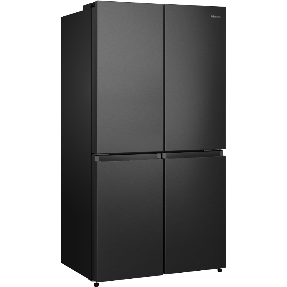 Side by Side HISENSE RQ758N4SBFE, Total No Frost, 609 l, H 178.5 cm, Clasa E, Wi-Fi, negru