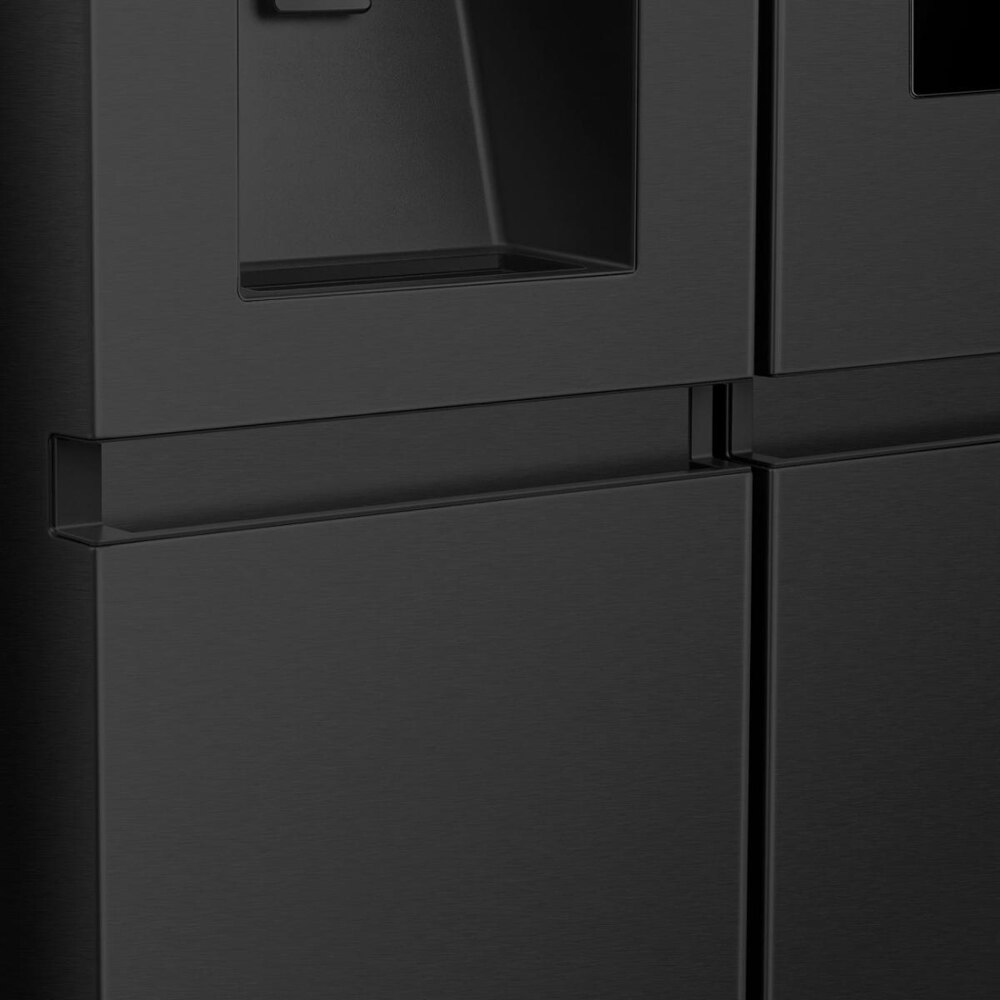 Side by Side HISENSE RS9P628GPFE, Total No Frost, 614 l, H 179 cm, Clasa E, Wi-Fi, negru