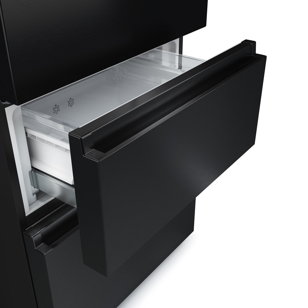 Combina frigorifica HISENSE RT641N4AFE1, Total No Frost, 493 l, H 200 cm, Clasa E, Wi-Fi, negru