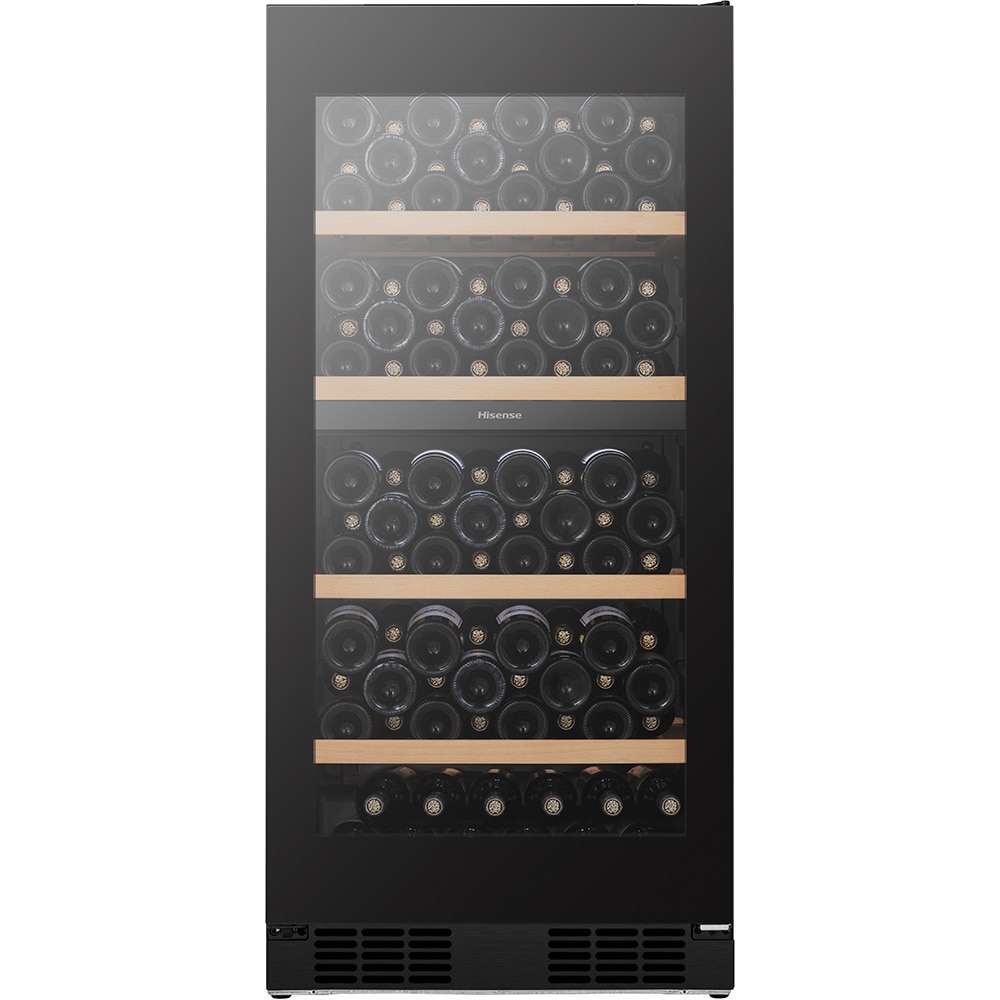 Racitor de vinuri HISENSE RW3N230GELF, 108 sticle, H 126 cm, Clasa F, Wi-Fi, negru