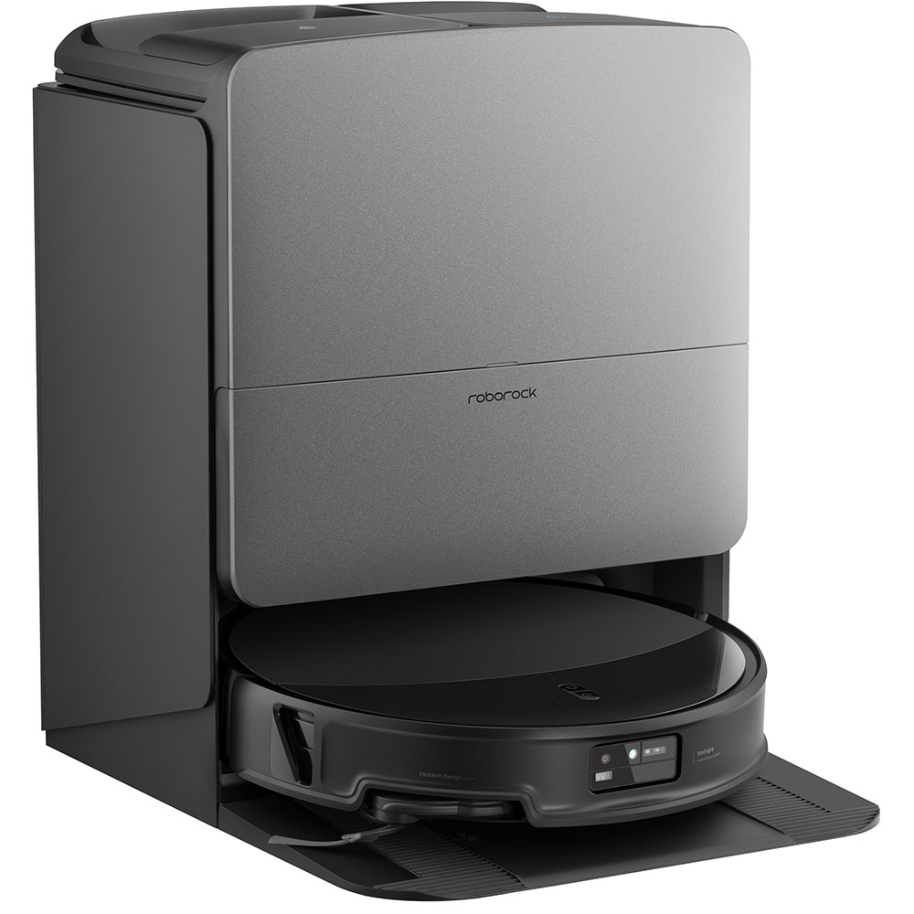 Aspirator robot ROBOROCK Saros 20 SAROS20, 0.25l, autonomie max 200 min, Tehnologie FlexiArm, Sistem autonom StarSight 2.0, negru