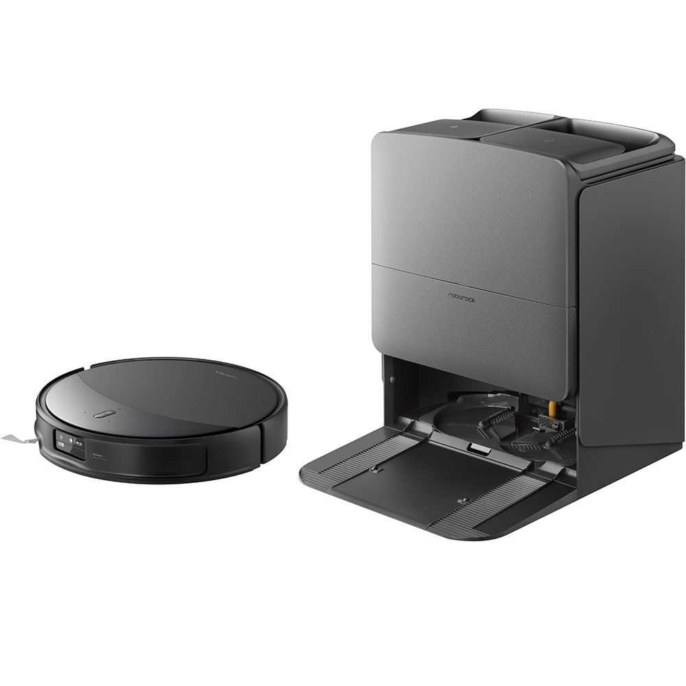 Aspirator robot ROBOROCK Saros 20 SAROS20, 0.25l, autonomie max 200 min, Tehnologie FlexiArm, Sistem autonom StarSight 2.0, negru