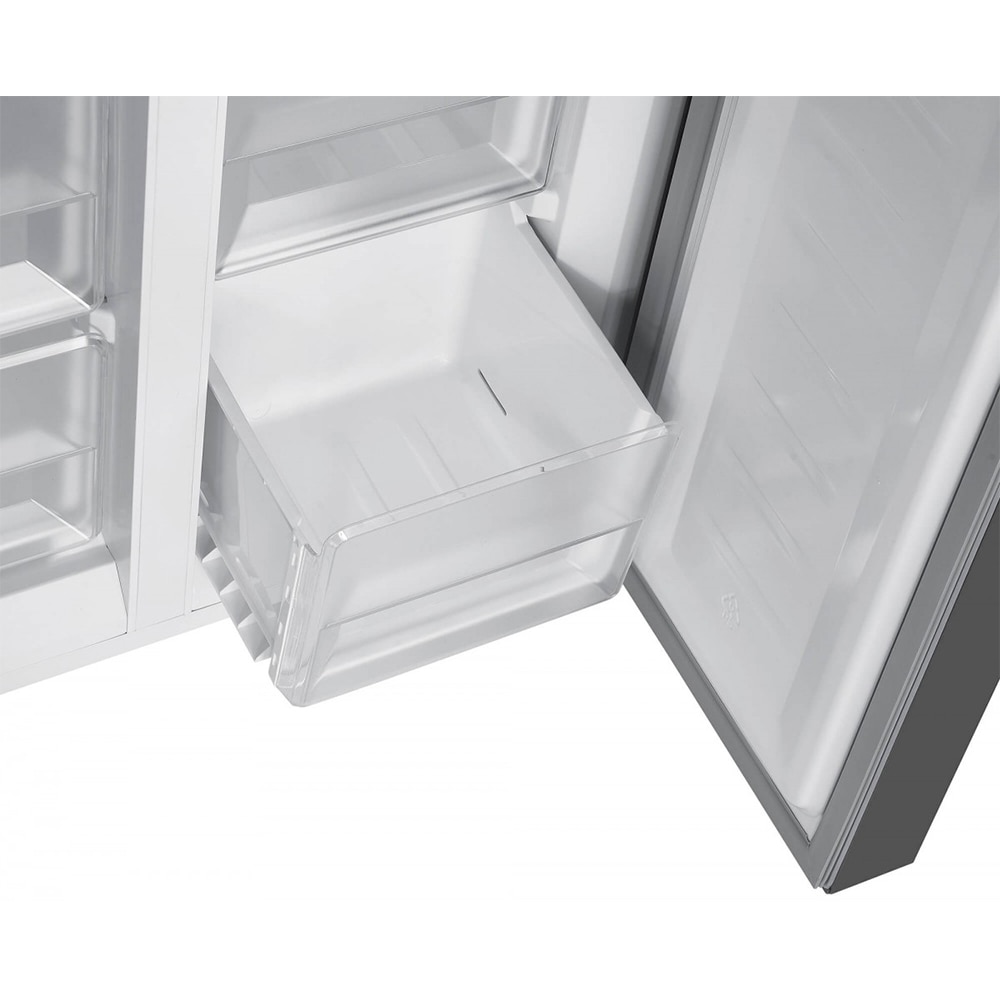 Side by Side ARCTIC AMD421E4NMT, No Frost, 421 l, H 180 cm, Clasa E, inox