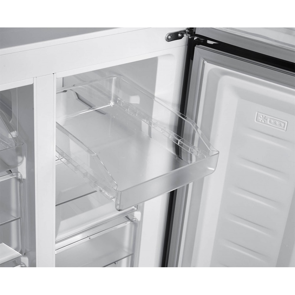 Side by Side ARCTIC AMD421E4NMT, No Frost, 421 l, H 180 cm, Clasa E, inox