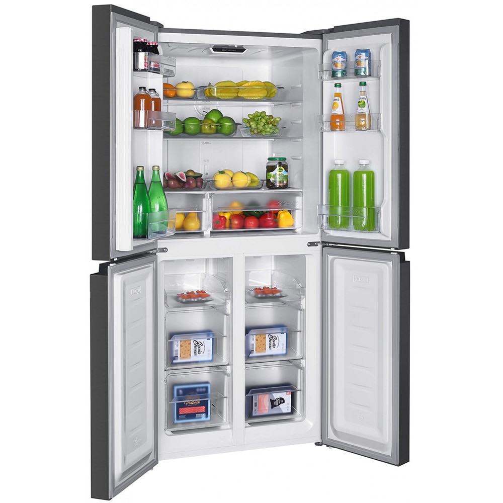 Side by Side ARCTIC AMD421E4NMT, No Frost, 421 l, H 180 cm, Clasa E, inox