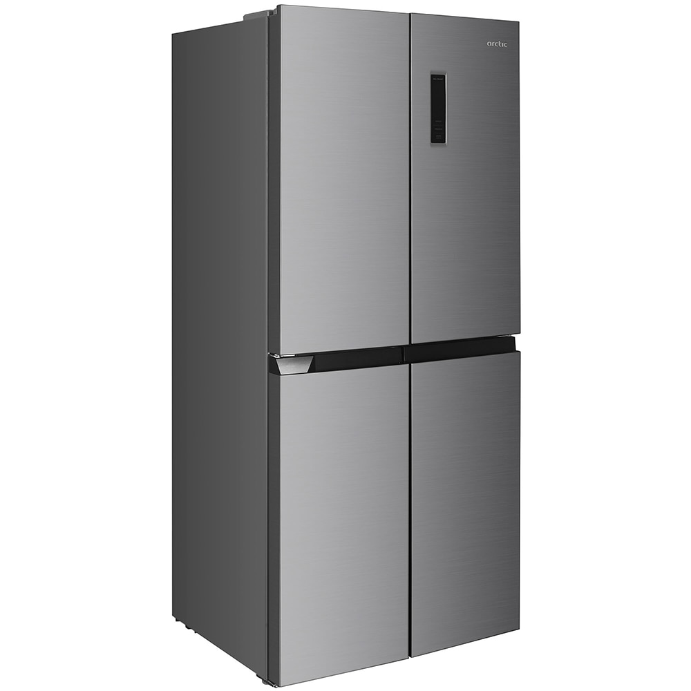 Side by Side ARCTIC AMD421E4NMT, No Frost, 421 l, H 180 cm, Clasa E, inox