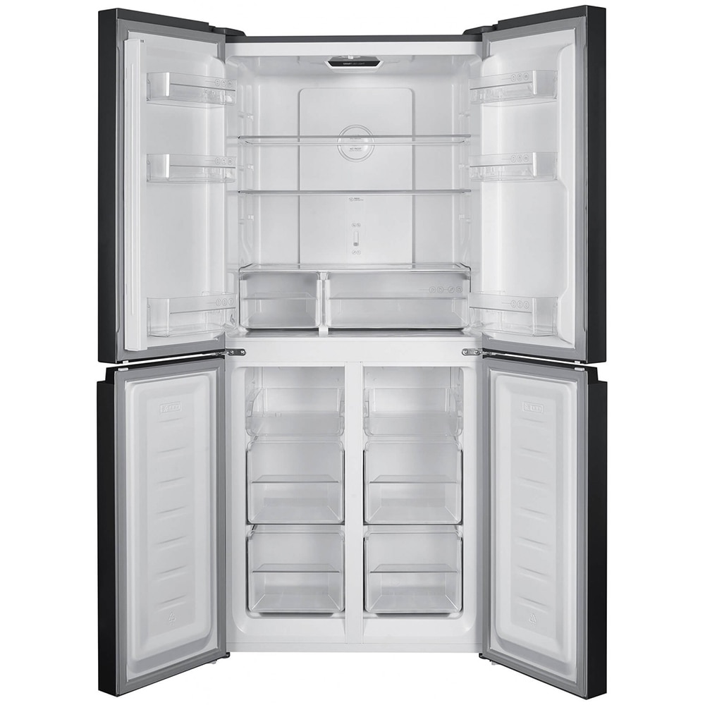 Side by Side ARCTIC AMD421E4NMT, No Frost, 421 l, H 180 cm, Clasa E, inox