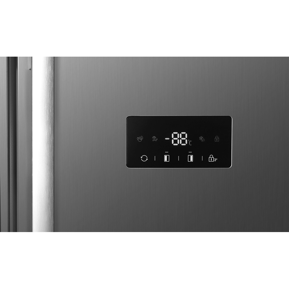 Side by Side ARCTIC AS427E4NMT, No Frost, 442 l, H 177cm, Clasa E, inox