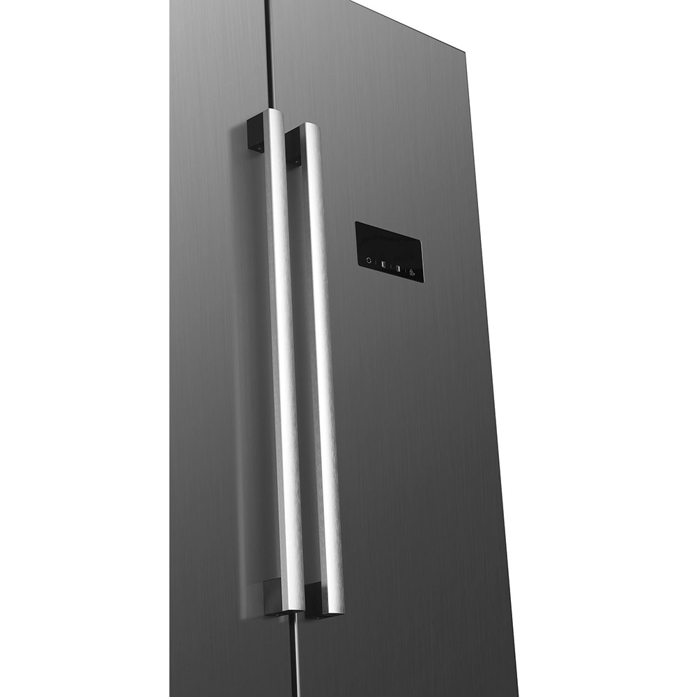 Side by Side ARCTIC AS427E4NMT, No Frost, 442 l, H 177cm, Clasa E, inox