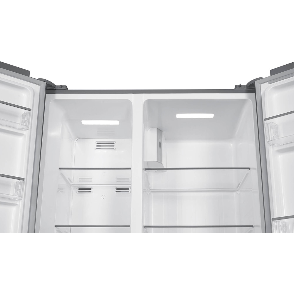 Side by Side ARCTIC AS427E4NMT, No Frost, 442 l, H 177cm, Clasa E, inox