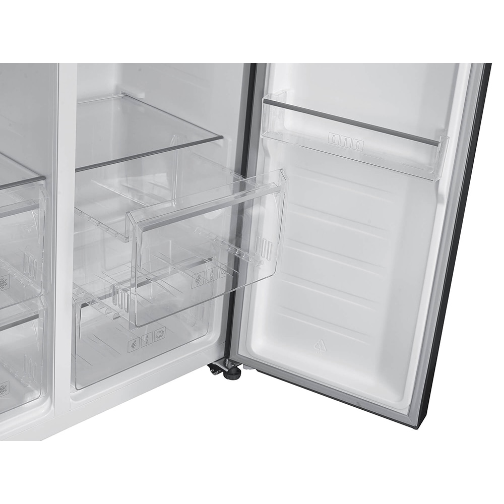 Side by Side ARCTIC AS427E4NMT, No Frost, 442 l, H 177cm, Clasa E, inox