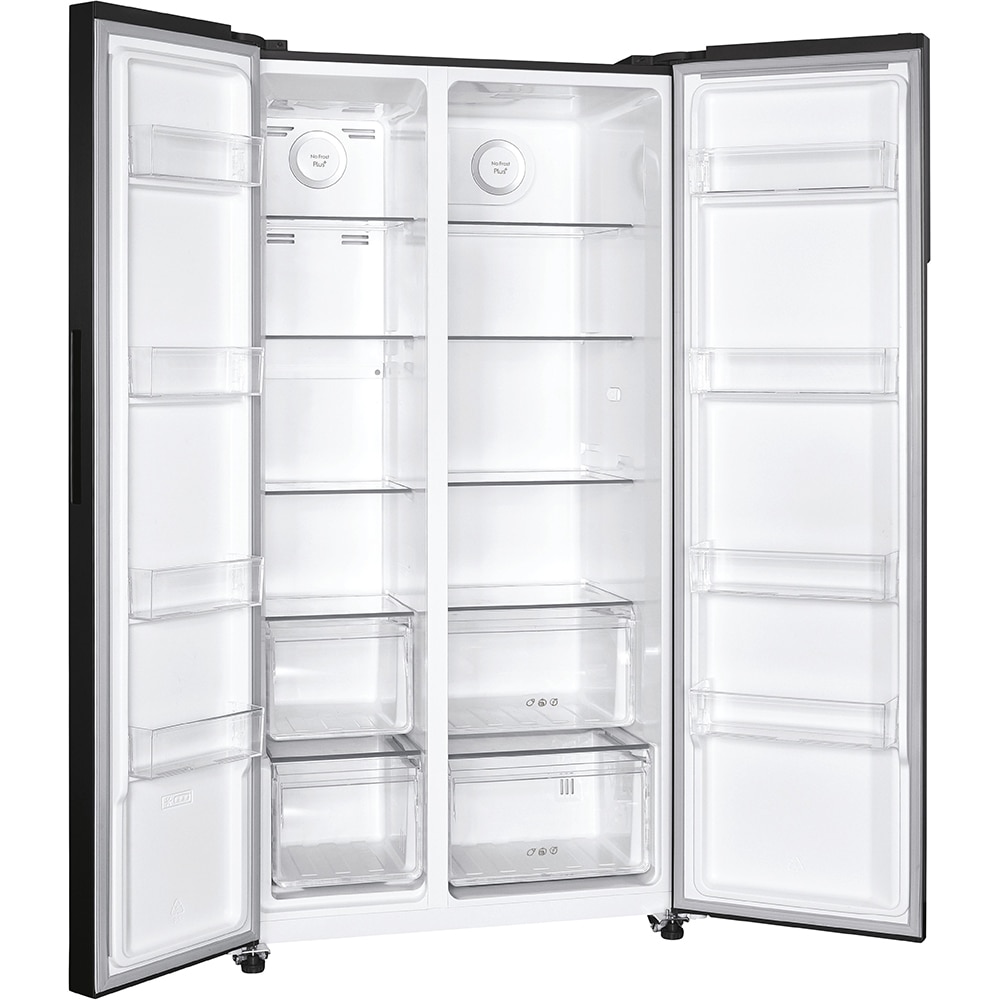 Side by Side CANDY CHSBSO-6174B, No Frost, 532 l, H 177 cm, Clasa E, negru