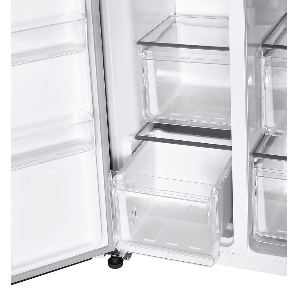 Side by Side CANDY CHSBSO-6174B, No Frost, 532 l, H 177 cm, Clasa E, negru