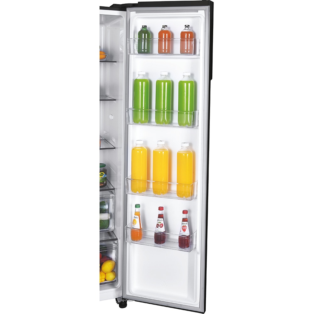 Side by Side CANDY CHSBSO-6174B, No Frost, 532 l, H 177 cm, Clasa E, negru