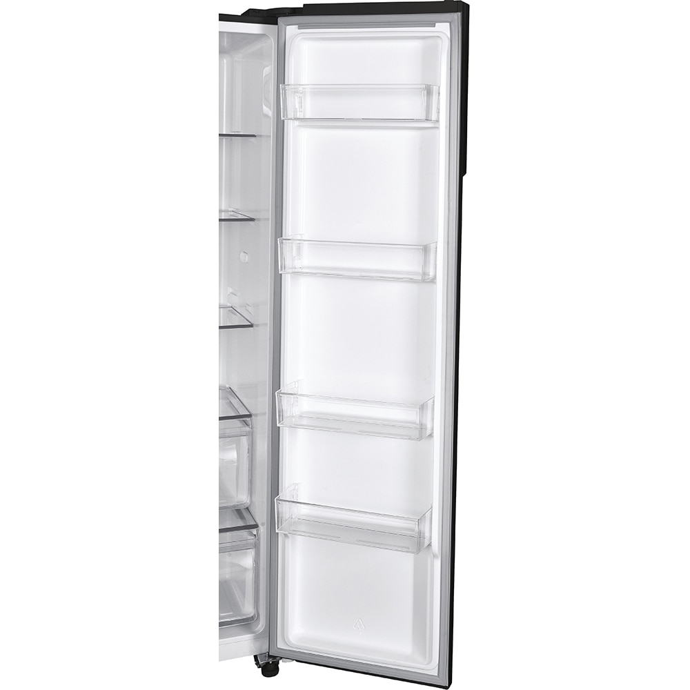 Side by Side CANDY CHSBSO-6174B, No Frost, 532 l, H 177 cm, Clasa E, negru
