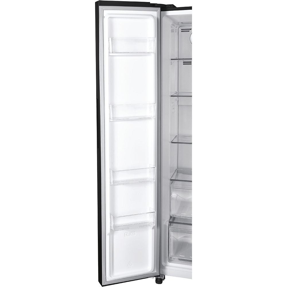 Side by Side CANDY CHSBSO-6174B, No Frost, 532 l, H 177 cm, Clasa E, negru