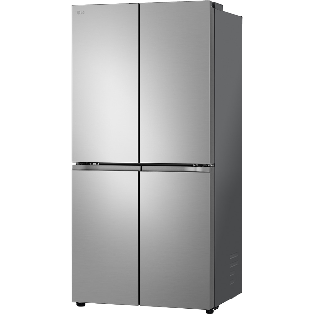 Side by Side LG GMB860PYDE, No Frost, 530 l, H 179 cm, Clasa E, argintiu