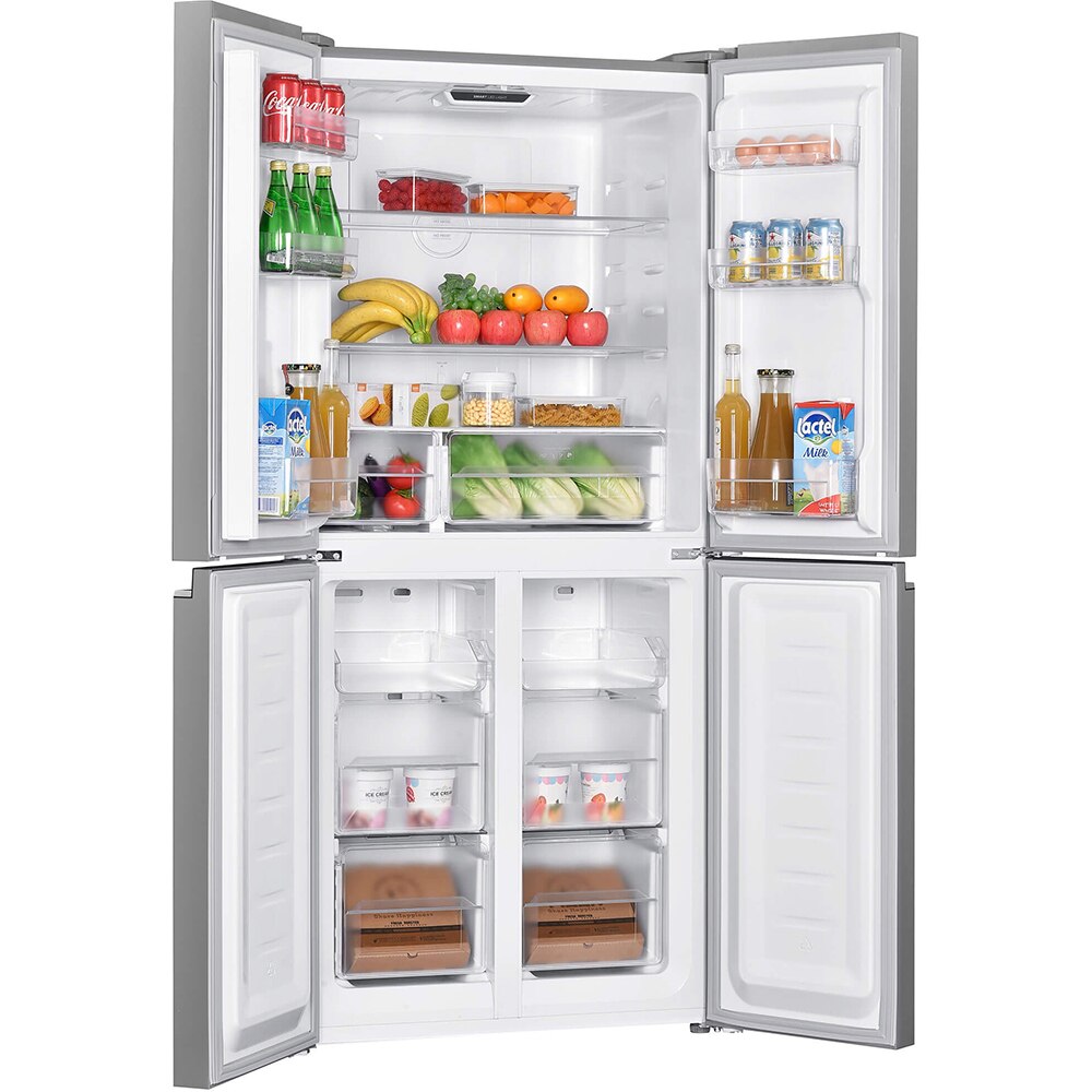 Side by Side BEKO GNO4031GS, NeoFrost, 421 l, H 180 cm, Clasa E, antracit