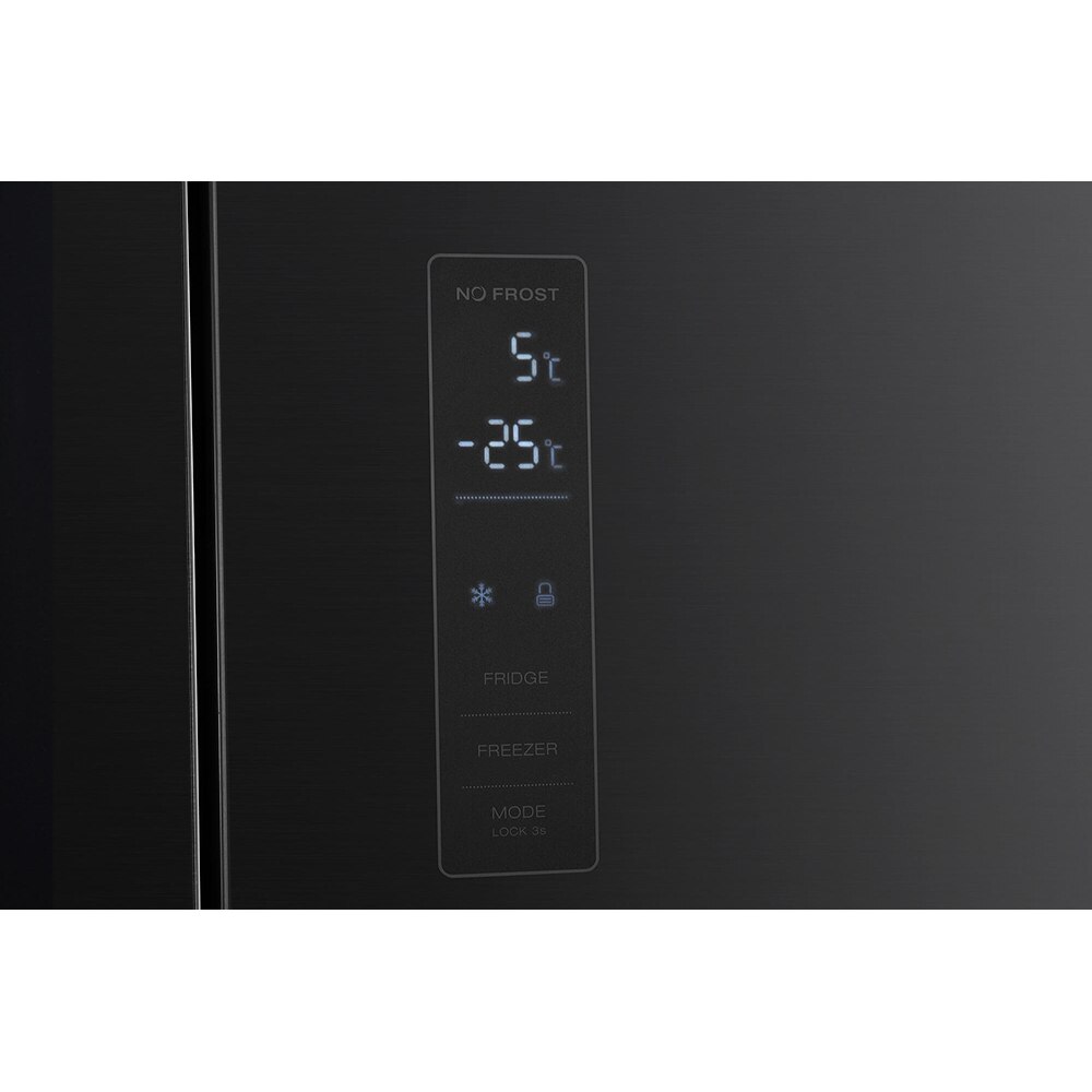 Side by Side BEKO GNO4031GS, NeoFrost, 421 l, H 180 cm, Clasa E, antracit